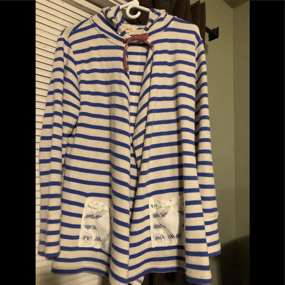 Matilda Jane sweater vest with hood sIze Medium - Picture 2 of 3